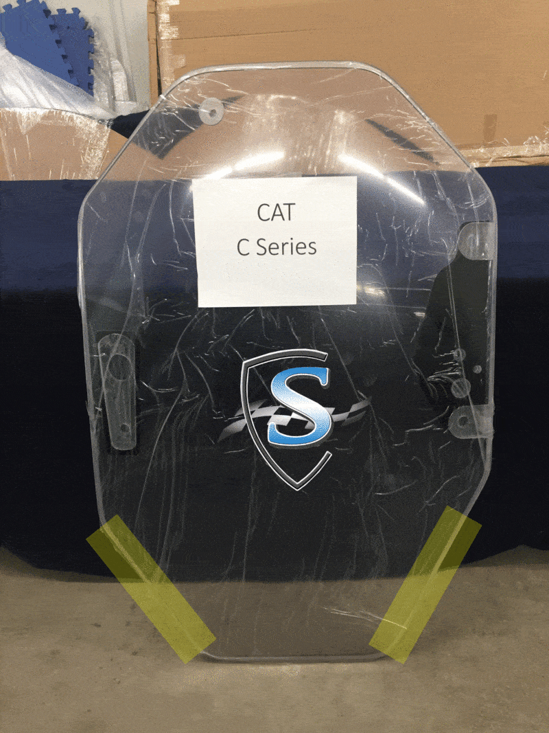 CAT Windshield Skid Steer C Series Polycarbonate Replacement
