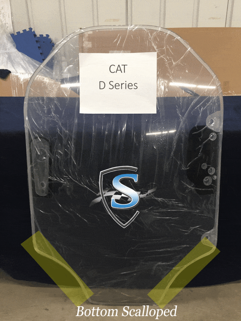 CAT Windshield Skid Steer D Series Polycarbonate Replacement