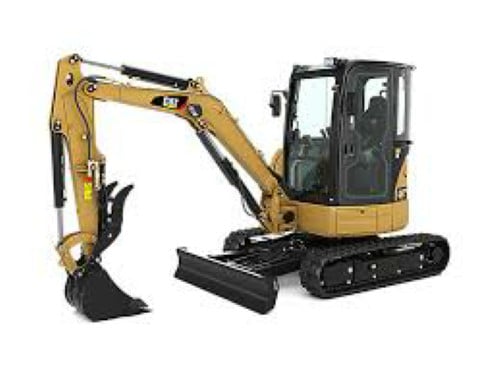 CAT Mini-Excavator Windshield