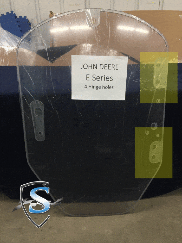 John Deere Windshield: Skid Steer E Series - Image 3