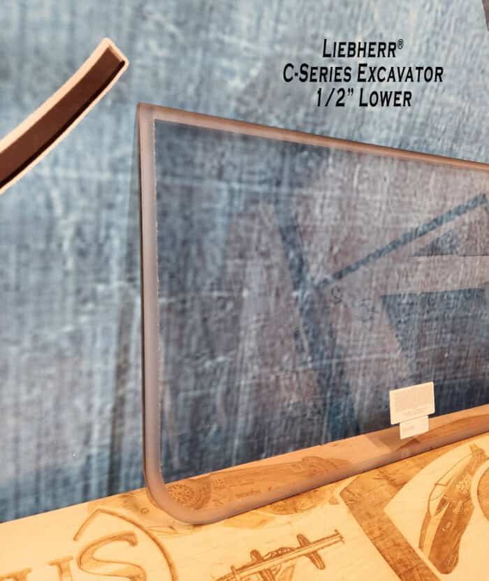 Liebherr C Series Excavator Windshield - Image 3