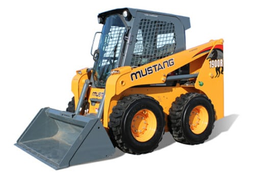 Mustang skid steer windshield