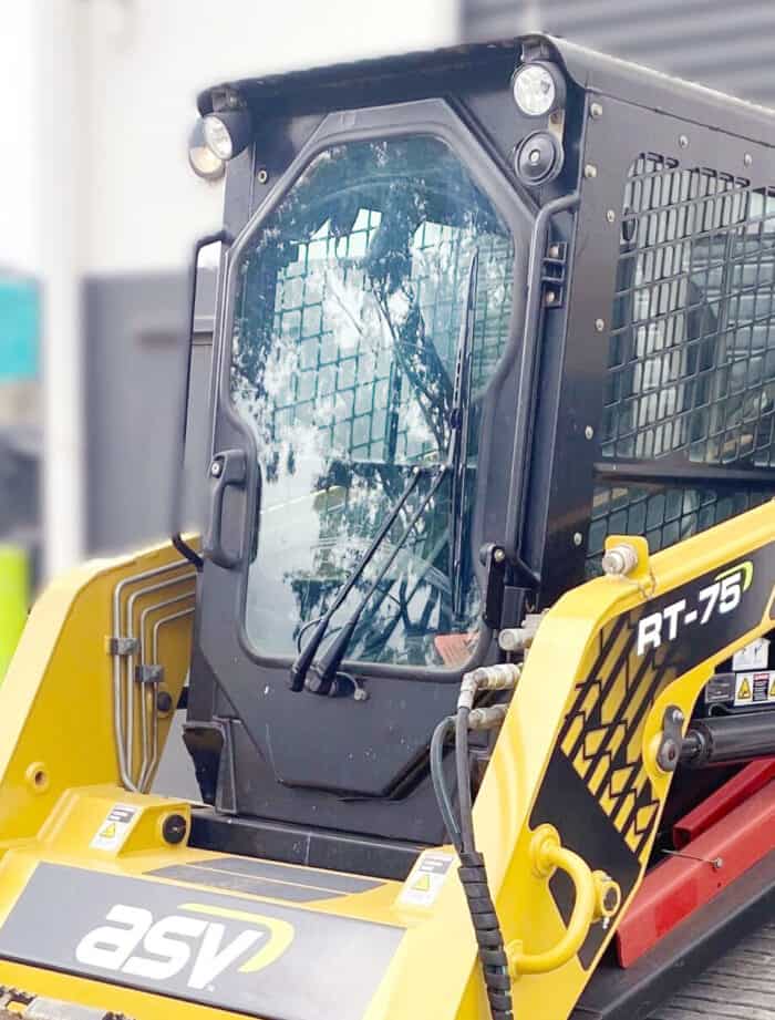 TEREX Windshield: Skid Steer ASV RT75 & VT70