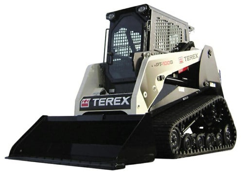 Terex windshield