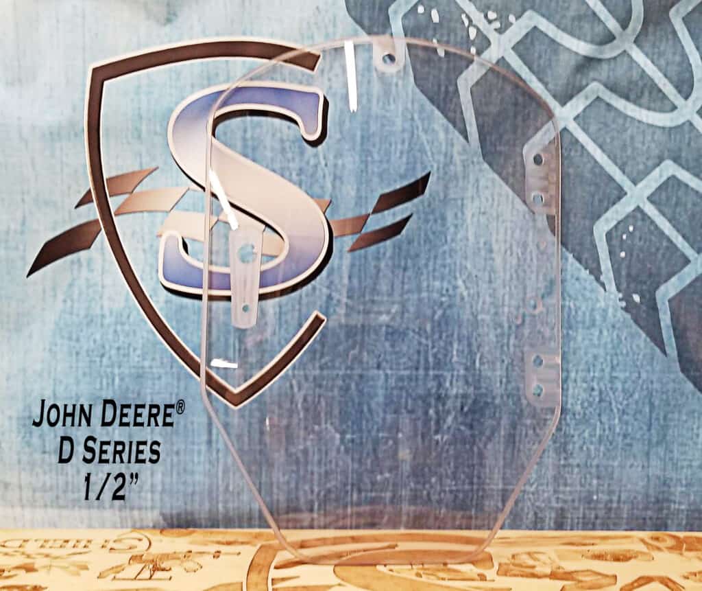 John Deere Windshield Skid Steer D Series Polycarbonate Replacement