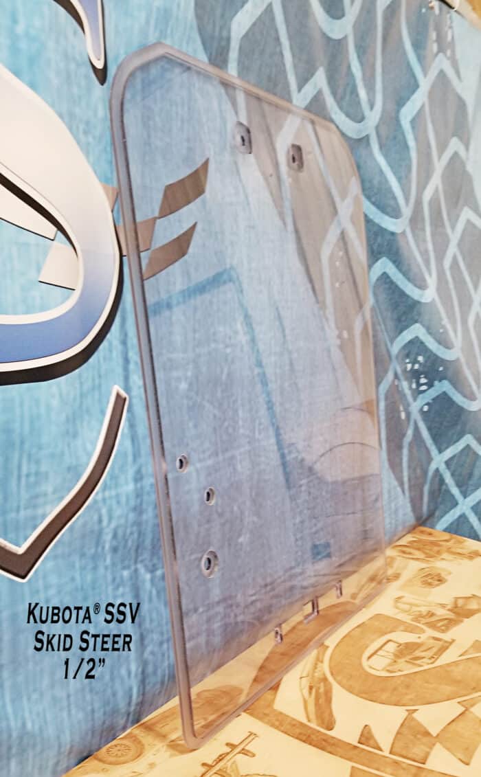 Kubota SSV Windshield - Image 2