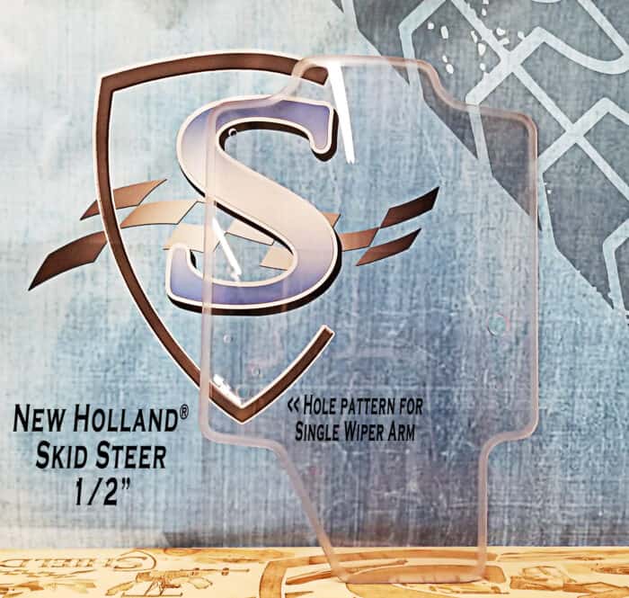 Case (SR/SV/TR/TV) & New Holland (L & C Series) Windshield: Skid Steer - Image 8