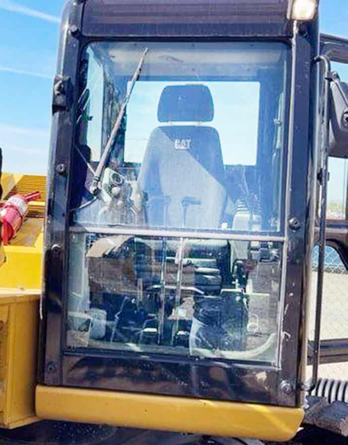 CAT 308-315 Excavator Windshield