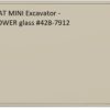 excavator lower CAT