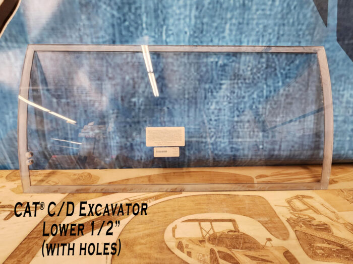 CAT C & D Excavator Windshield - Image 4