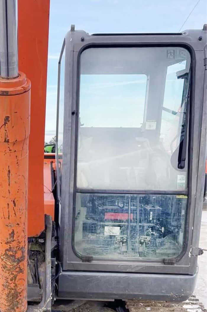 Hitachi COMPACT Excavator Windshield