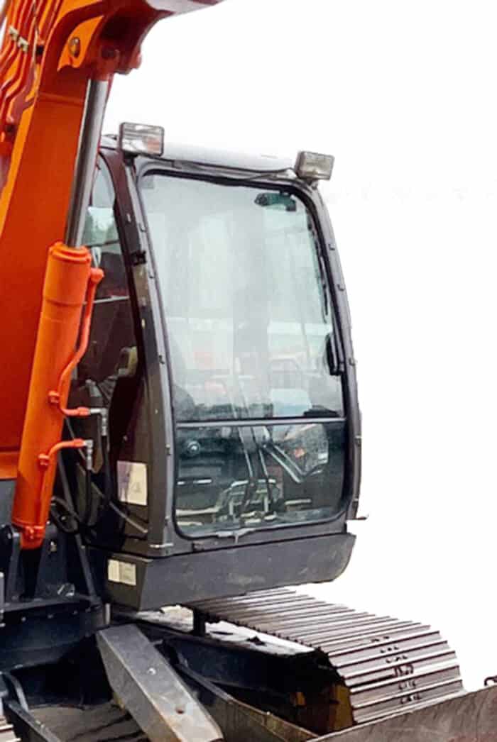 Hitachi Excavator Windshield: ZX-3 Mid-size