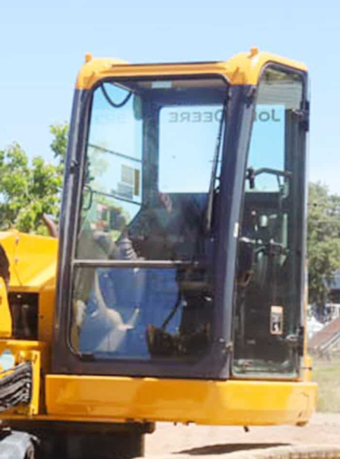John Deere COMPACT (85D/85G) Excavator Windshield