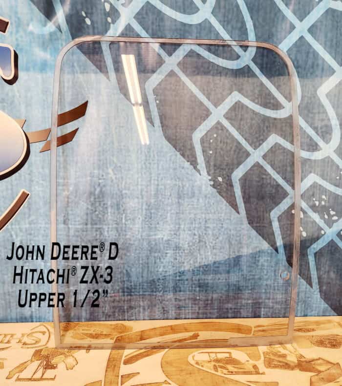 John Deere Excavator Windshield D Series - Image 3