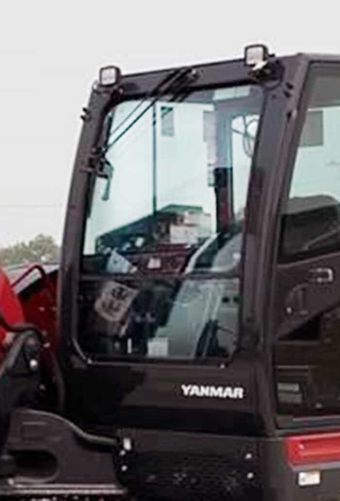 Yanmar Excavator Windshield: SV100-2