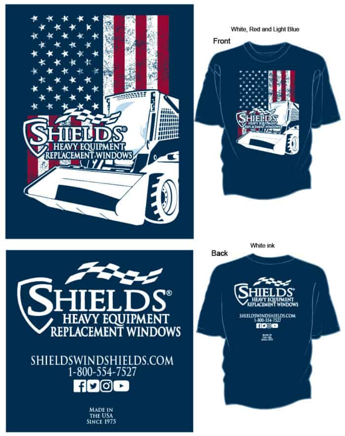 T-Shirt American Flag