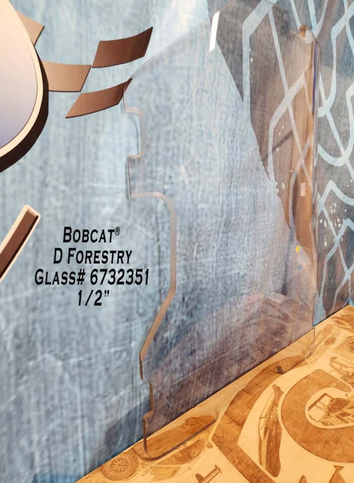 Bobcat Windshield D Series: Forestry Replacement - Image 2