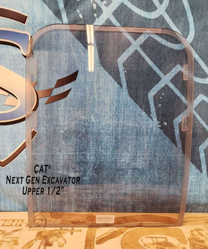CAT Next Gen 316-395 Excavator Windshield - Image 5