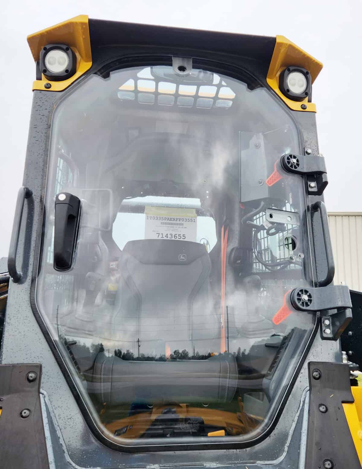 Kubota SVL Windshield - SHIELDS® Polycarbonate Replacement