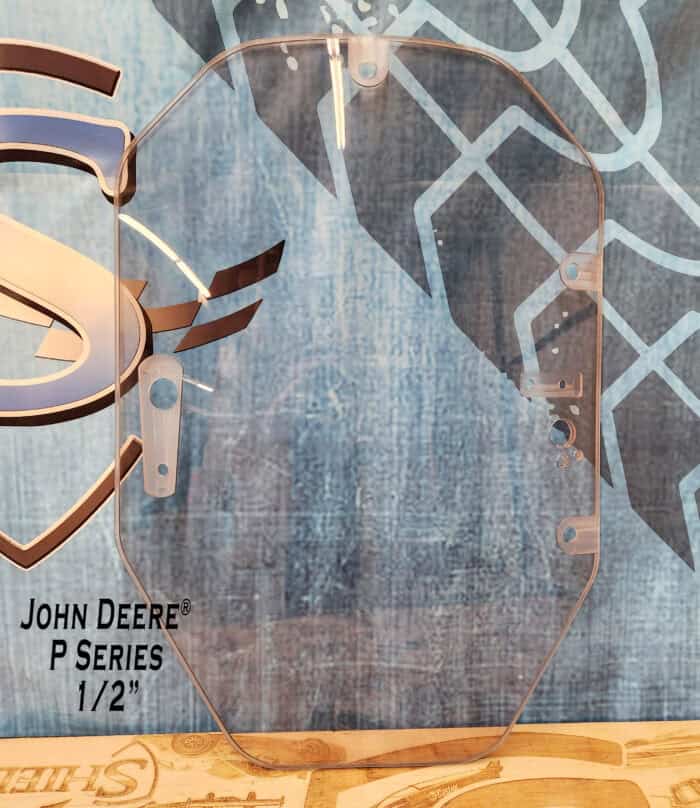 John Deere Windshield: Skid Steer P Series - Image 3