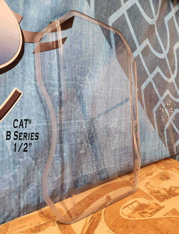 CAT Windshield: Skid Steer B Series - Image 2