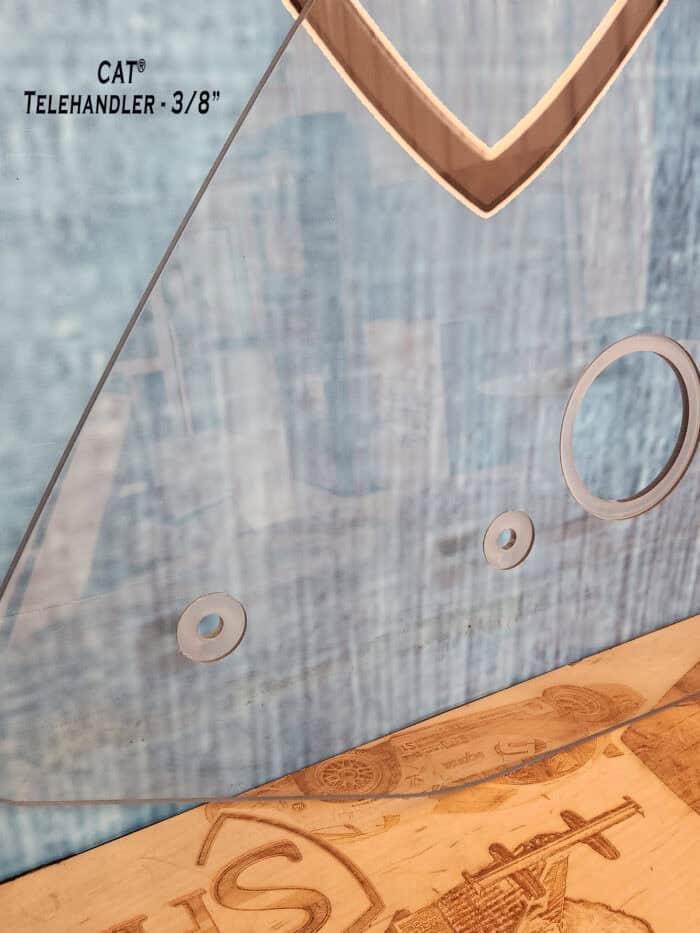 CAT Window: Telehandler Door - Image 2
